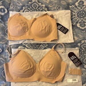 Eby bra and bralette in nude. See pics for details!